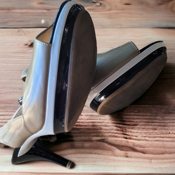 VINTAGE GLORIA VANDERBILT Slingback Dress Heels SZ 9 - Picture 5 of 5